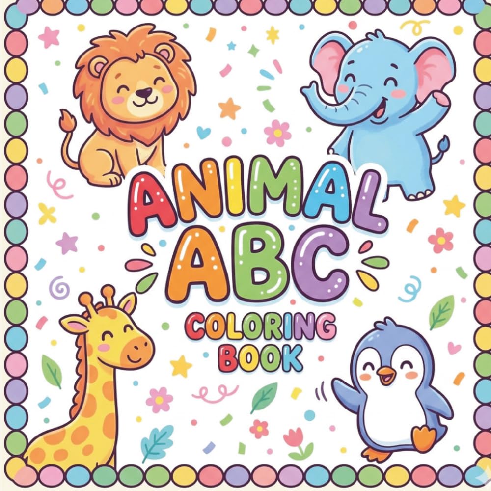 Little Explorer's Animal ABC Book: Amazing Animals A to Z — Color & Discover!