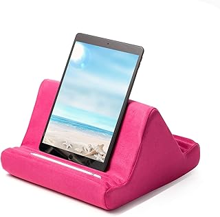 Homemari Multi-Angle Tablet Stand Tablet Holder Cushion Lap Stand Tablet Stand Pillow Pad Support for Tablets, Phones, Books, Magazines…