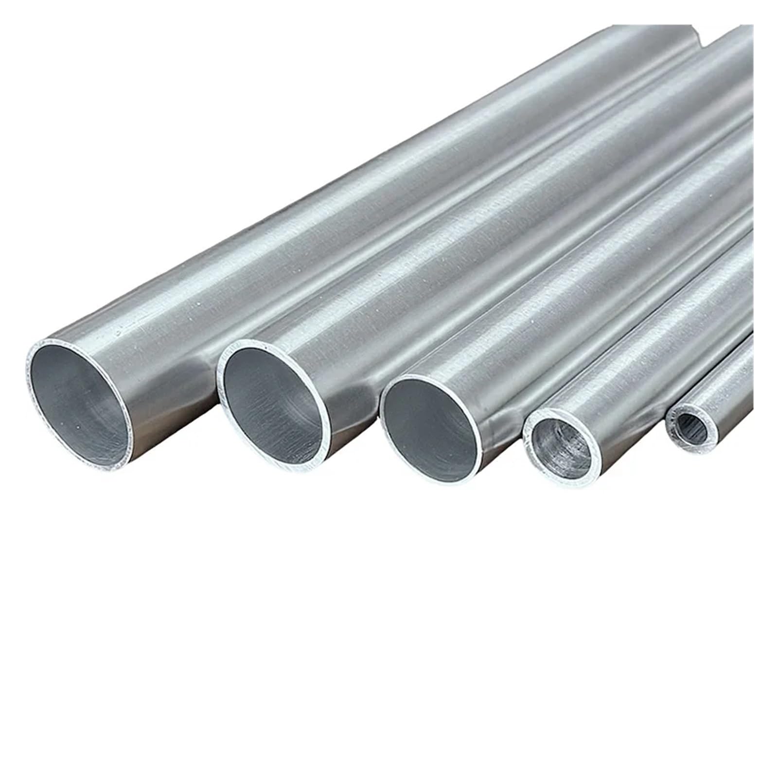 Aluminiumrohr 6063 Hohles Aluminium-Rundrohr, gerades Rohr(17x9x4mm,20cm)