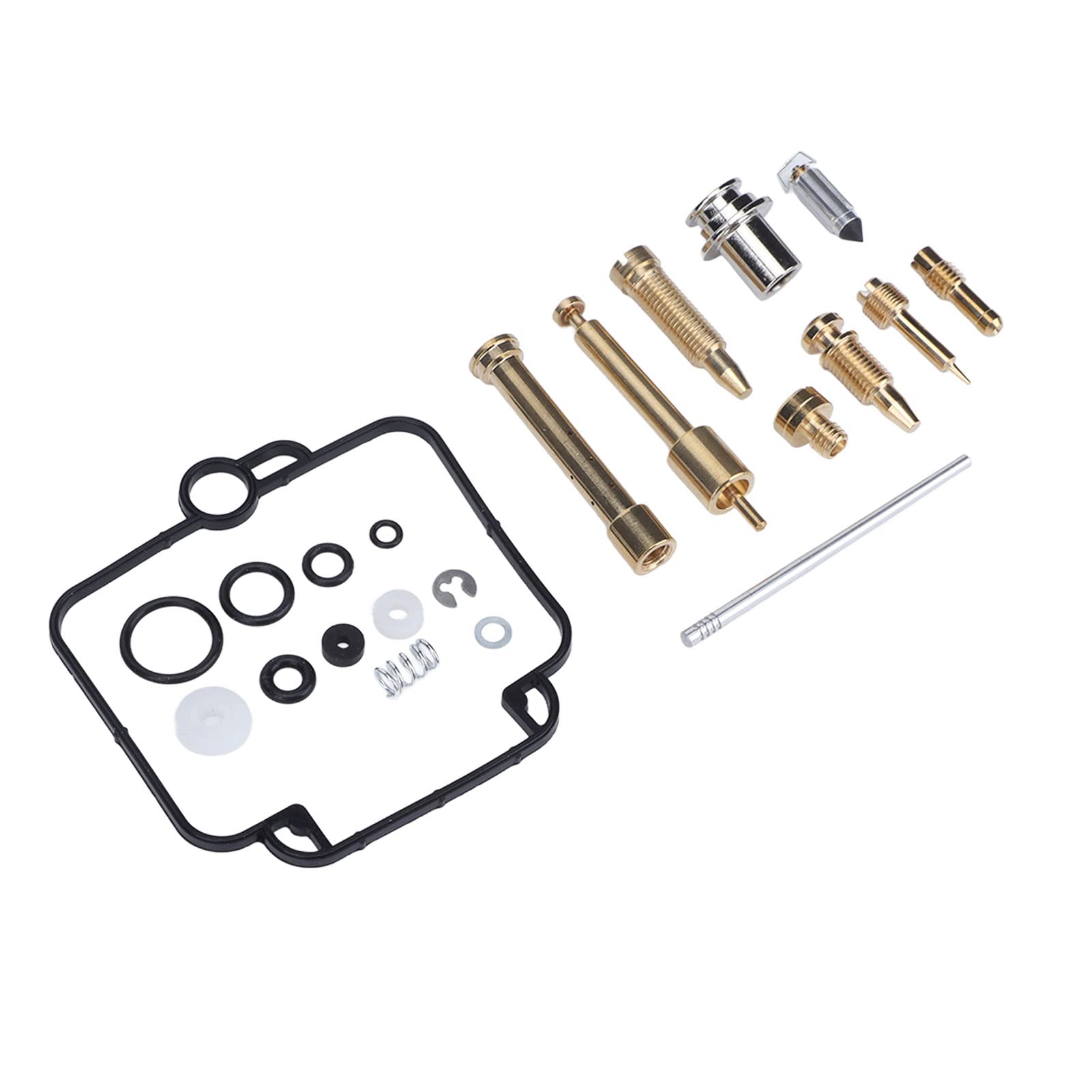 Keenso Kit di Revisione del Carburatore, 2 Set di Sostituzione dello Strumento di Ricostruzione del Carburatore per Moto per F650 BST 33 1993‑2000 Accessori per carburatori