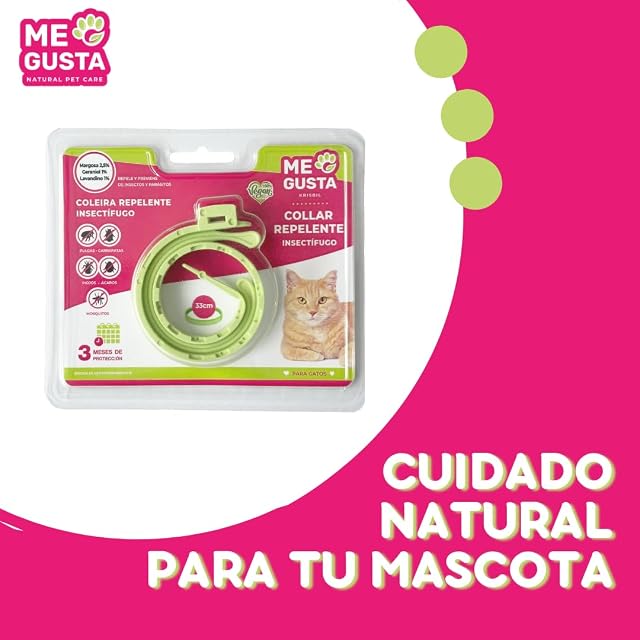 Foto 7 de 7 de ME GUSTA Collar Repelente para Gatos con Geraniol