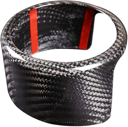 Miniatura 5 de YIWANG Marco de decoración de parrilla frontal de fibra de carbono 100% real para Alfa Romeo Stelvio 2017 2018 2019 accesorios de automóvil (no