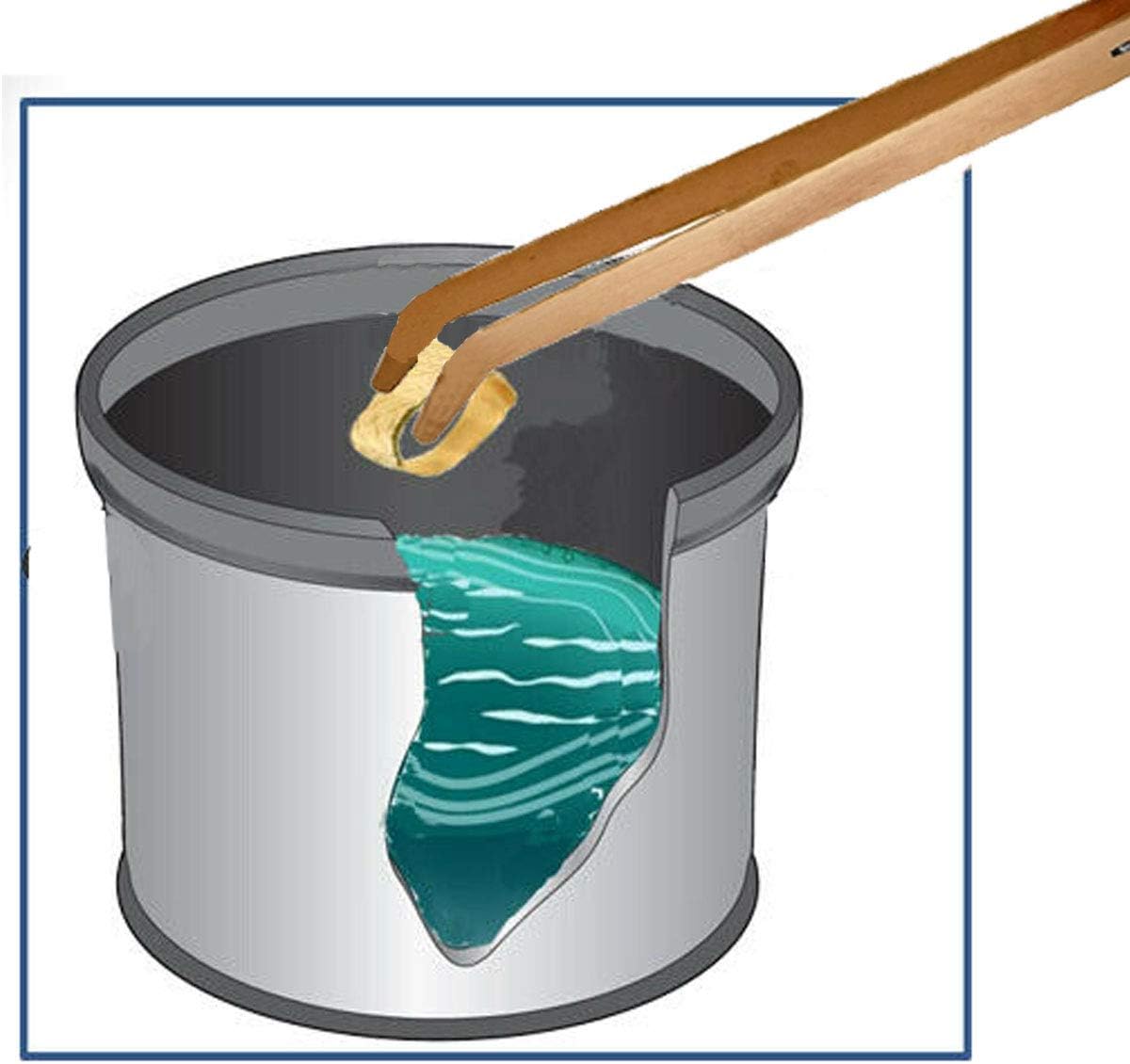 Complete Jewelry Soldering Pickling Kit with 16 Oz Pot, Compound, & Fishtail Copper Tongs