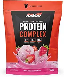 New Millen Protein Complex - 900G Refil Iogurte De Morango -
