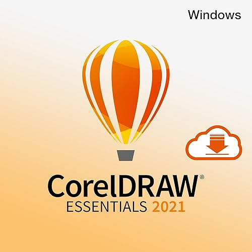 Corel DRAW Essentials 2021 Software de diseño gráfico para usuarios ocasionales Ilustración, diseño y edición de fotos Descarga de PC
