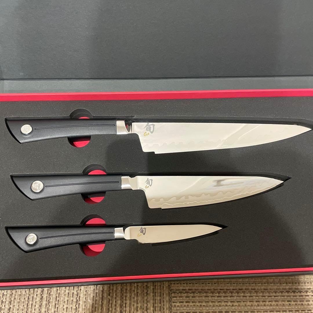貝印包丁 旬SORA 包丁3点セット 鋭い切れ味!関の名刀「旬SORA」貝印