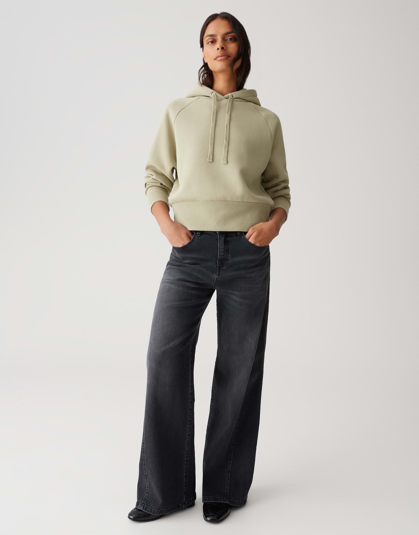 OPUS Damen Sweatshirt | GESIKA Loose Hoodie aus French Terry Sweatware