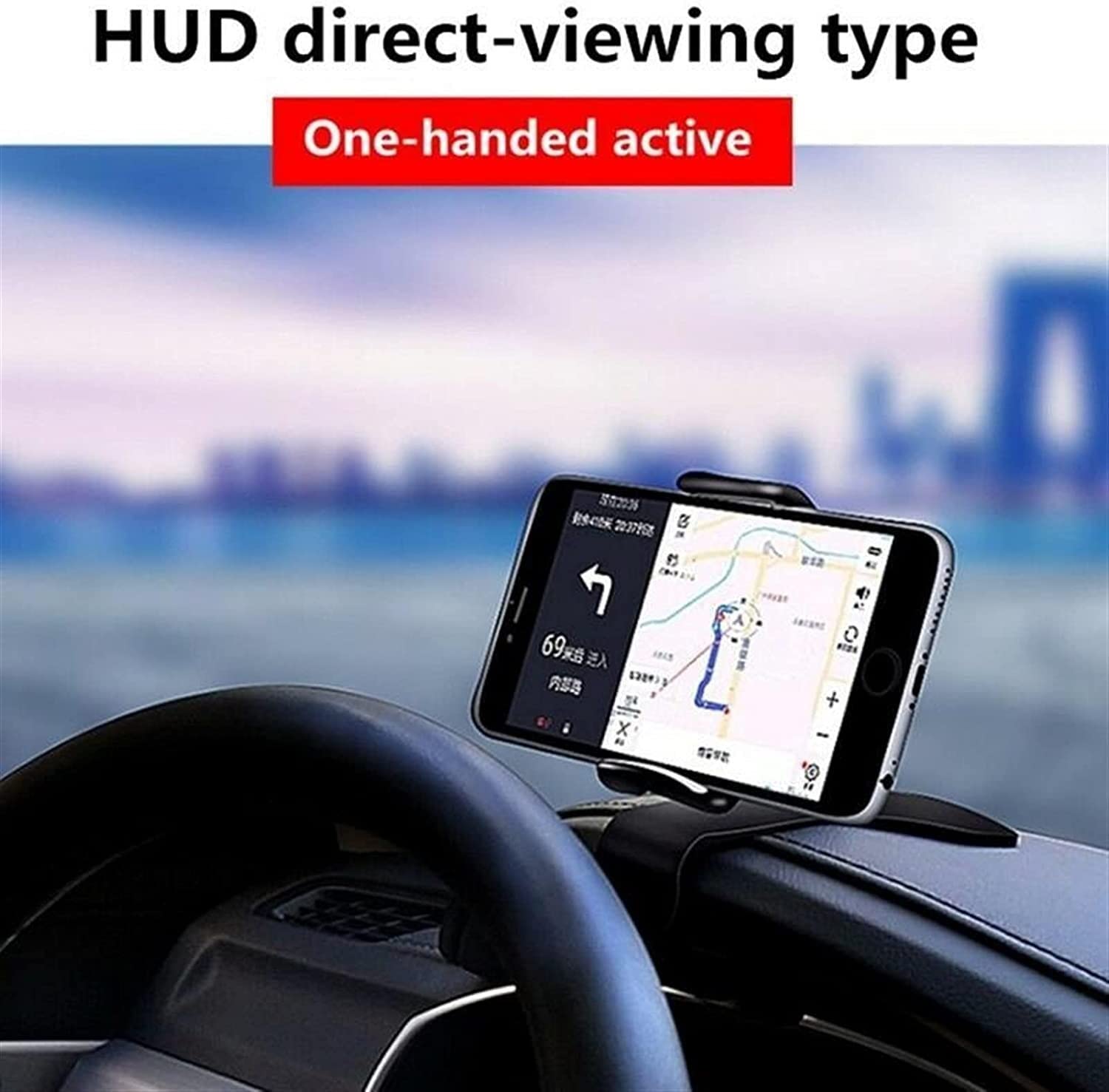 Supporto Auto Smartphone Supporto Per Telefono Per Auto A 360° Supporto Per Cruscotto Per Auto Supporto Per Telefono Cellulare Supporto Per Staffa GPS Adatto Per La Maggior Parte Dei Telefoni Cellular