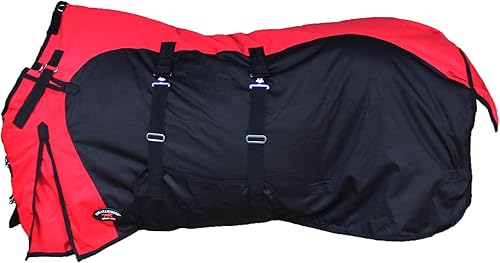 Miniatura 1 de Sábana ligera de invierno de 1200D Turnout para campanilla de lluvia y caballo de lluvia, sin relleno, 386B