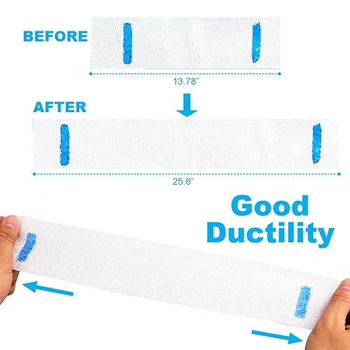 Miniatura 4 de SenseYo 5 rollos de tiras de papel para cuello de peluquero desechables para corte de pelo elástico para cuello de peluquero para peluquería corte