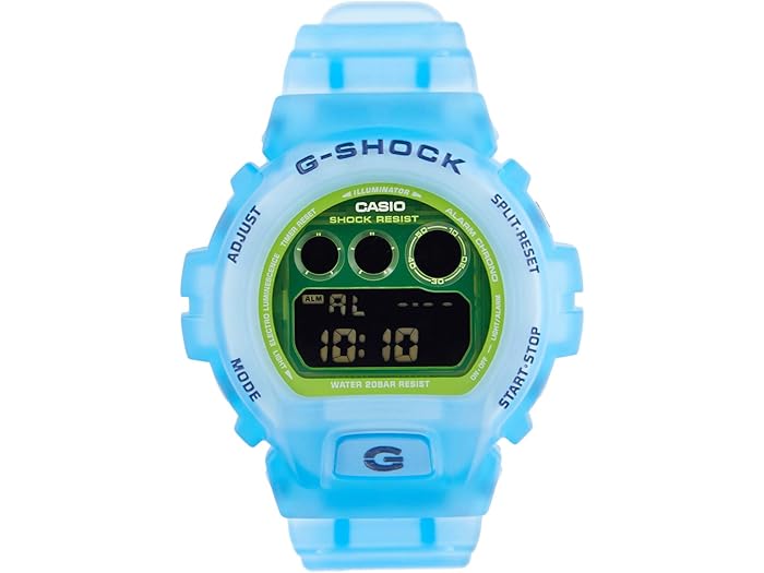 g shock blue green