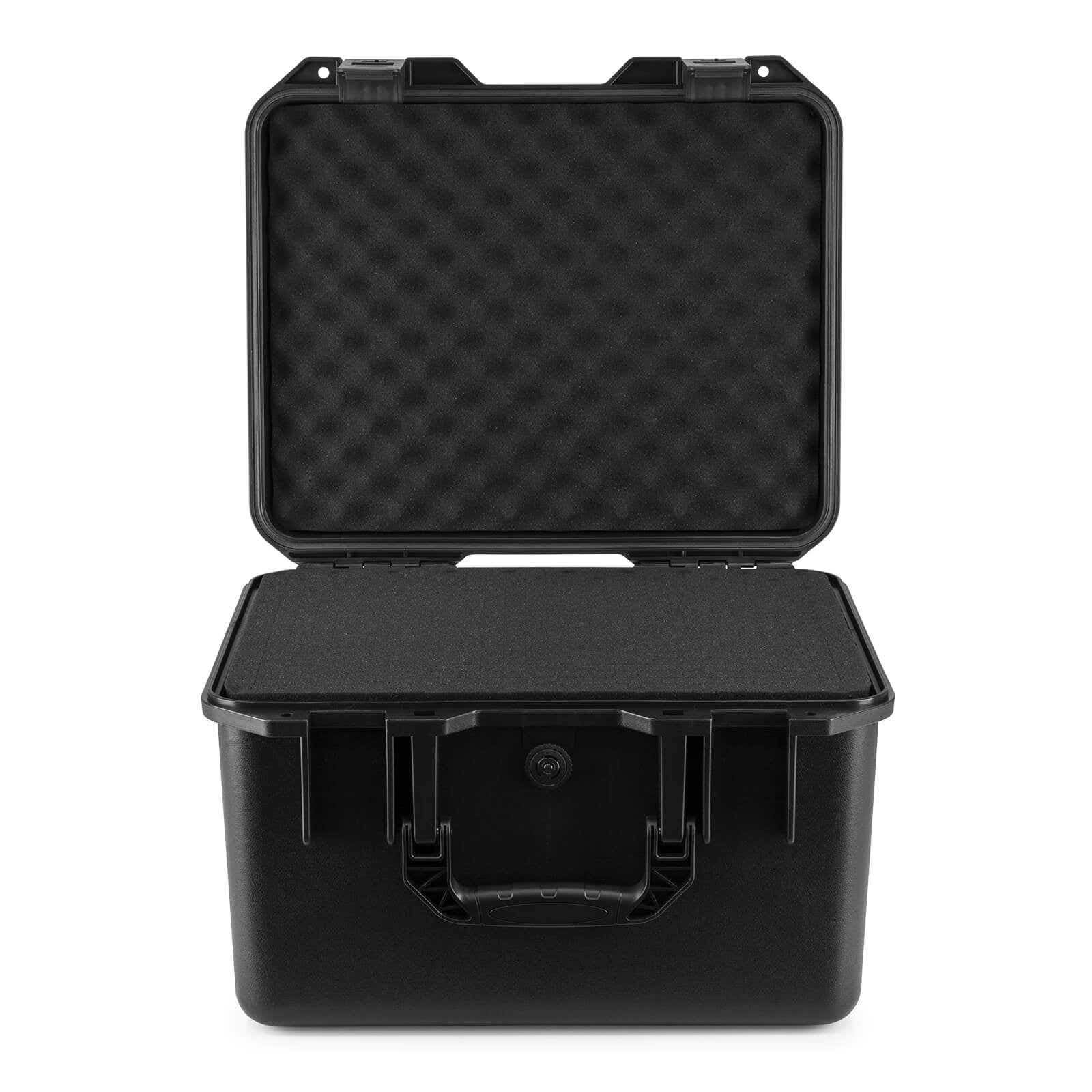 Power Dynamics GIGCase16, Universal Hard Case Kamera Koffer Schaumstoff, DJ Koffer, Foto Koffer, Schutzkoffer, DJ Universalkoffer, Wasserdichter Koffer, Transportkoffer mit Schaumstoff, Schwarz