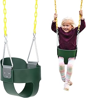 Eastern Jungle Gym Heavy-Duty High Back Full Bucket Toddler Swing Seat