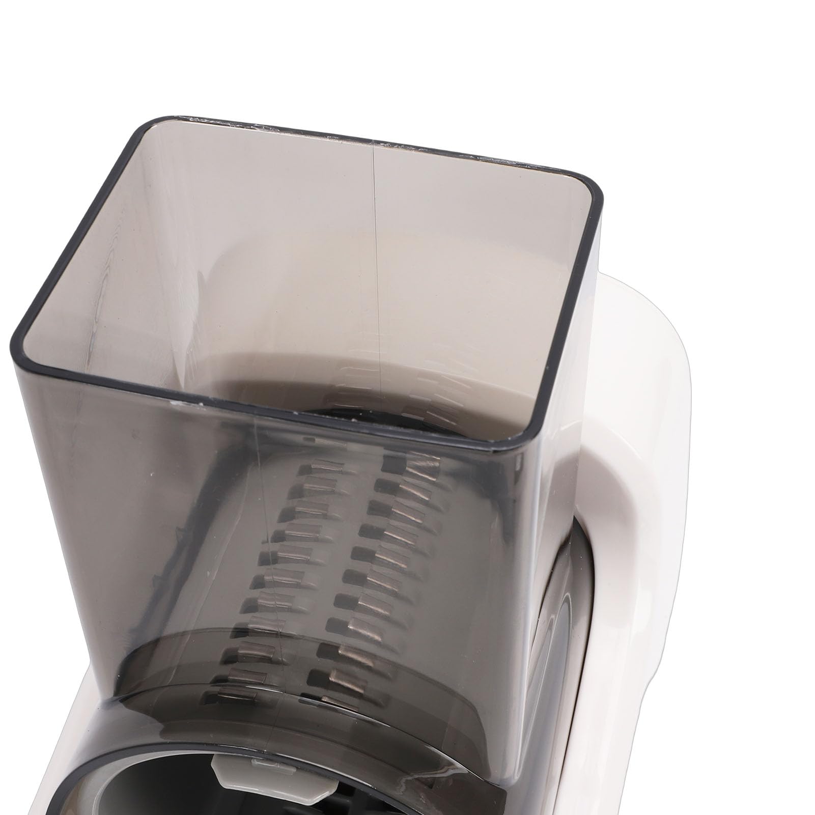 Cryfokt Cortador de Verduras Eléctrico Diseño Compacto para Preparar Ensaladas Fácilmente Ideal para Chefs Caseros Blanco