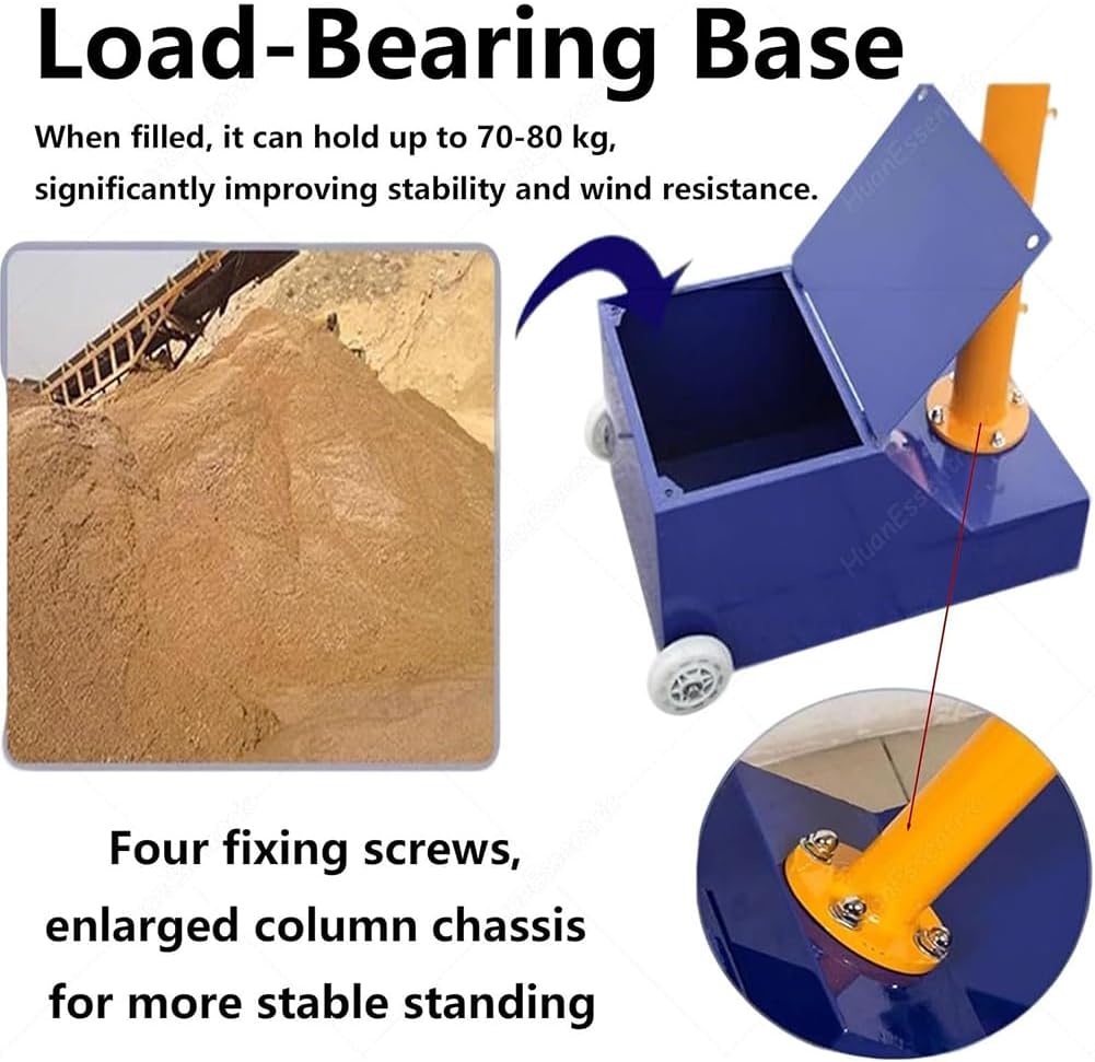 Multifunctional Volleyball & Badminton Poles, All-in-One Pickleball & Badminton Set, 1.55M-2.1M Adjustable Height, Extendable Professional Poles with Stable Base for Multiple Sports