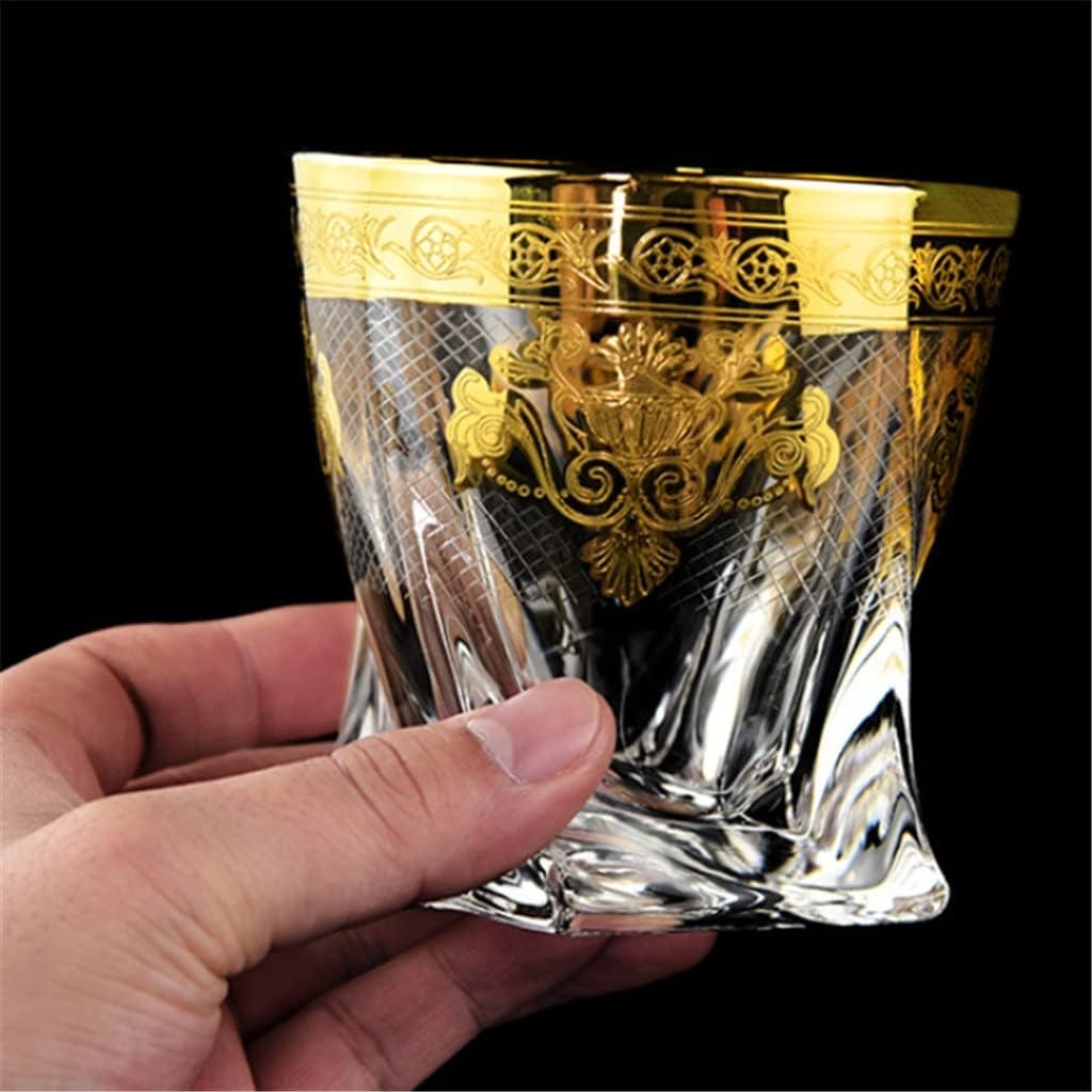 European-style Whisky Glass Set Luxurys Wine Set for Bar Creative Classical