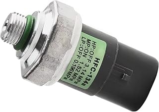 A/C Pressure Switch Sensor Compatible with Toyota for Prius 2001-2004 for Sequoia 2001-2007 for Sienna 1998-2003 4Pins Air Conditioner A/C Pressure Sensor 88645-60030
