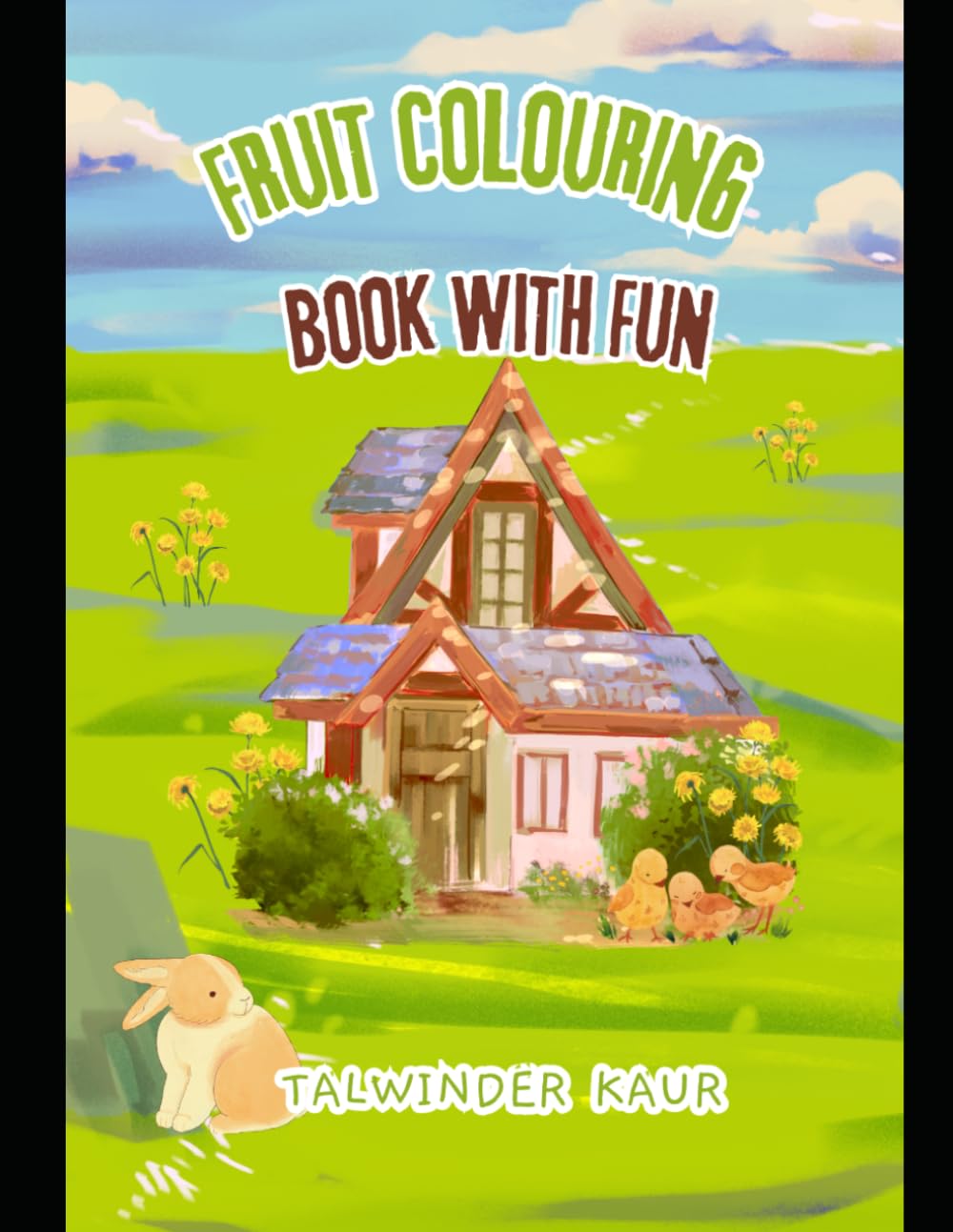 FRUIT COLOURING BOOK WITH FUN