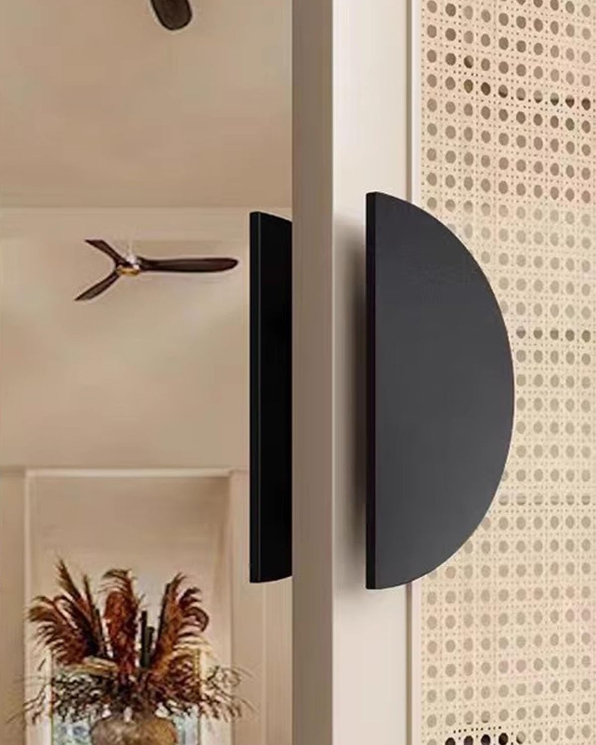 Poignée de tirage robuste antirouille pour grande porte vitrée