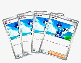 Pokemon Falkner 180/193 - Paldea Evolved Supporter Trainer Card Set - Playset