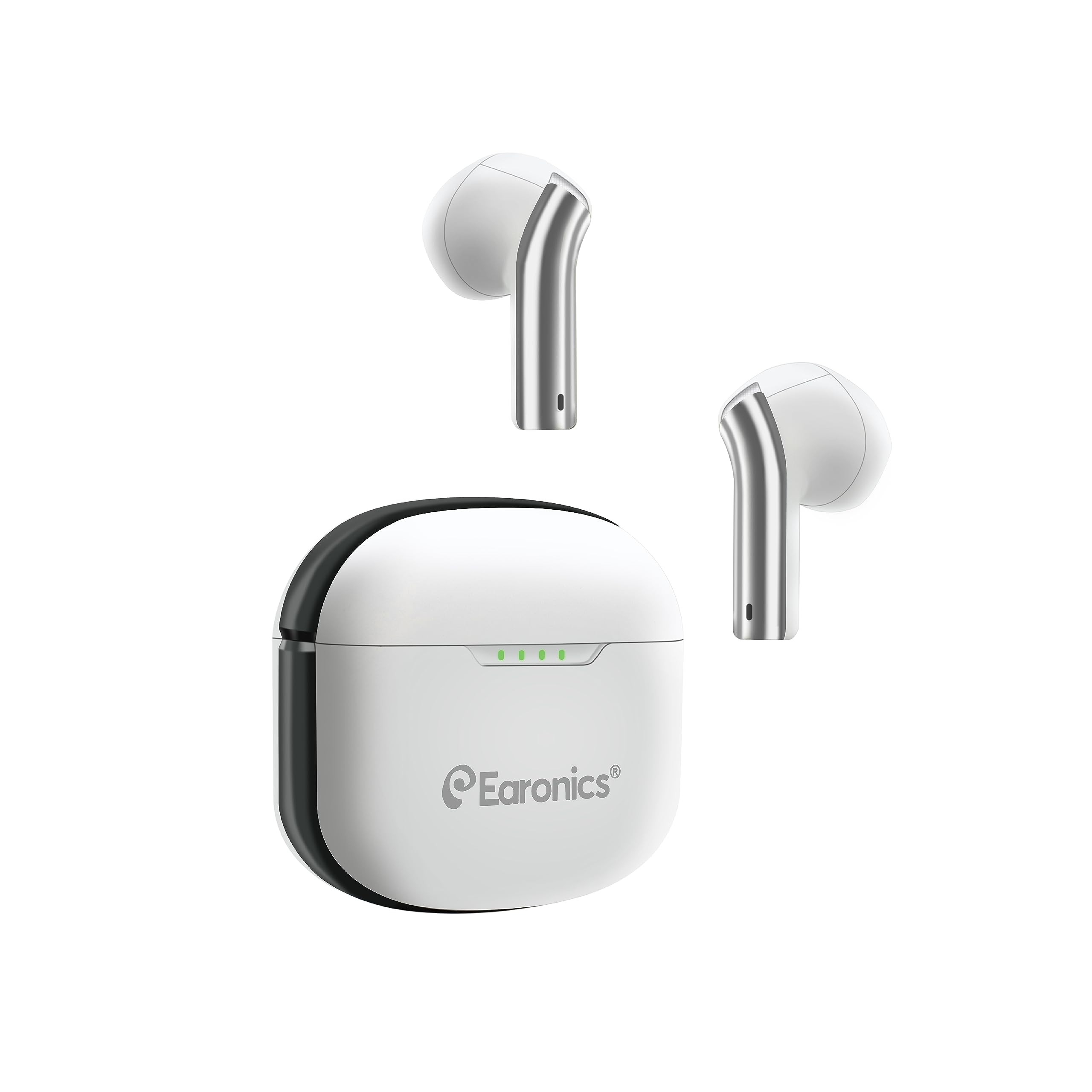 Earonics True Wireless Earbuds with Upto 35 Hours Playback, Stereo Audio,Type c Fast Charging, LED Indicators and Multifunction Touch Controls with Bluetooth v5.0BT-208 (White) (B0CH3N67RH) Amazon Price History, Amazon Price Tracker