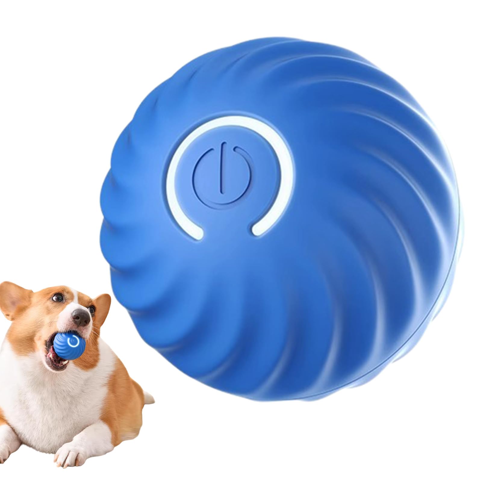 Pelota Peppy Pet Para Perros | Pelota Automática Inteligente Para Perros, Juguete Para Perros En Movimiento Recargable Por USB, Bola Rodante Creativa Con 2 Modos Para Perros Pequeños Y Medianos