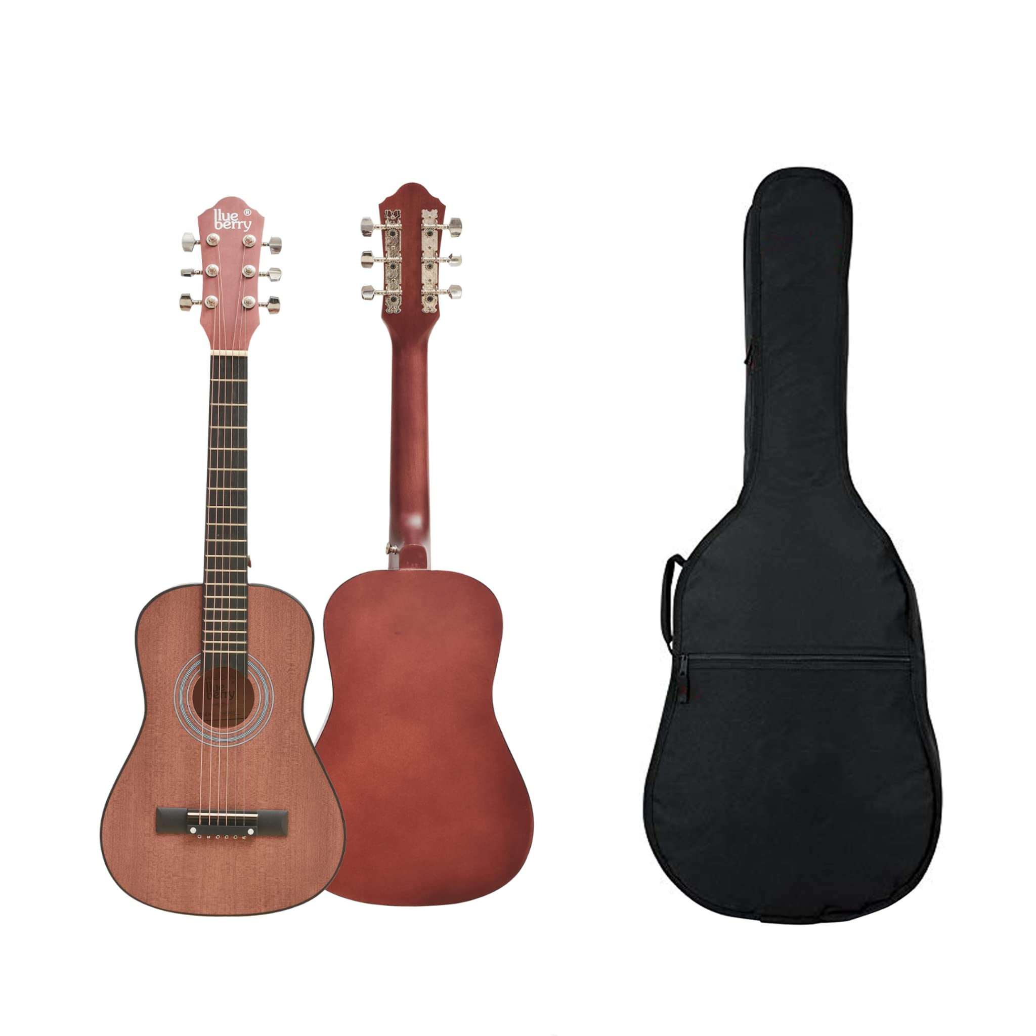 BLUEBERRY VIP-301, Acoustic Guitar Kit With Bag, Belt, String Sets And 2 Picks - 30 Inch (Natural)-image-24