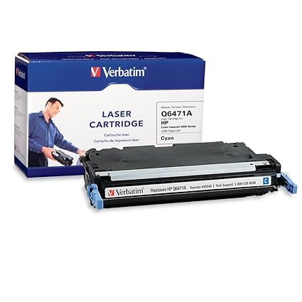 Verbatim Remanufactured Toner Cartridge Replacement for HP Q6470A (Black)