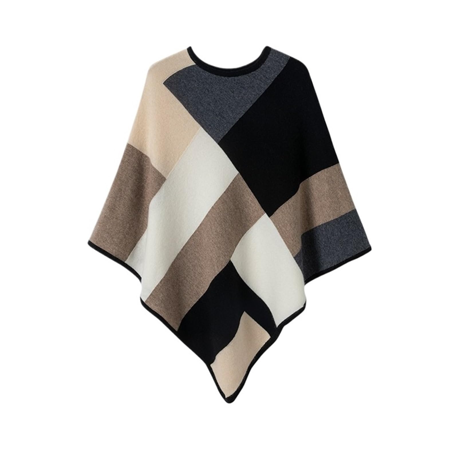 Coprispalle Scialle in morbida pashmina da donna, caldo e invernale, in cashmere, con motivi geometrici Sciarpa