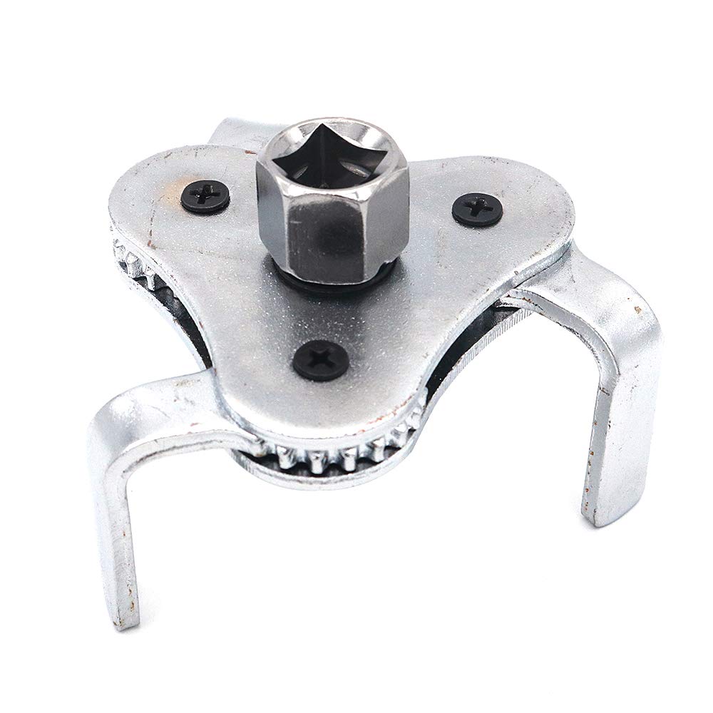 Dollatek Light Automobile Oil Filter Wrench 60-110Mm Flat Three-Jaw Machine Filter Wrench