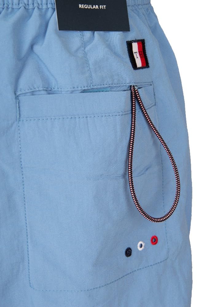 Tommy Hilfiger Bokserki męskie kąpielówki z elastycznym ściągaczem i zewnętrznym sznurkiem UM0UM02058 Medium Drawstring