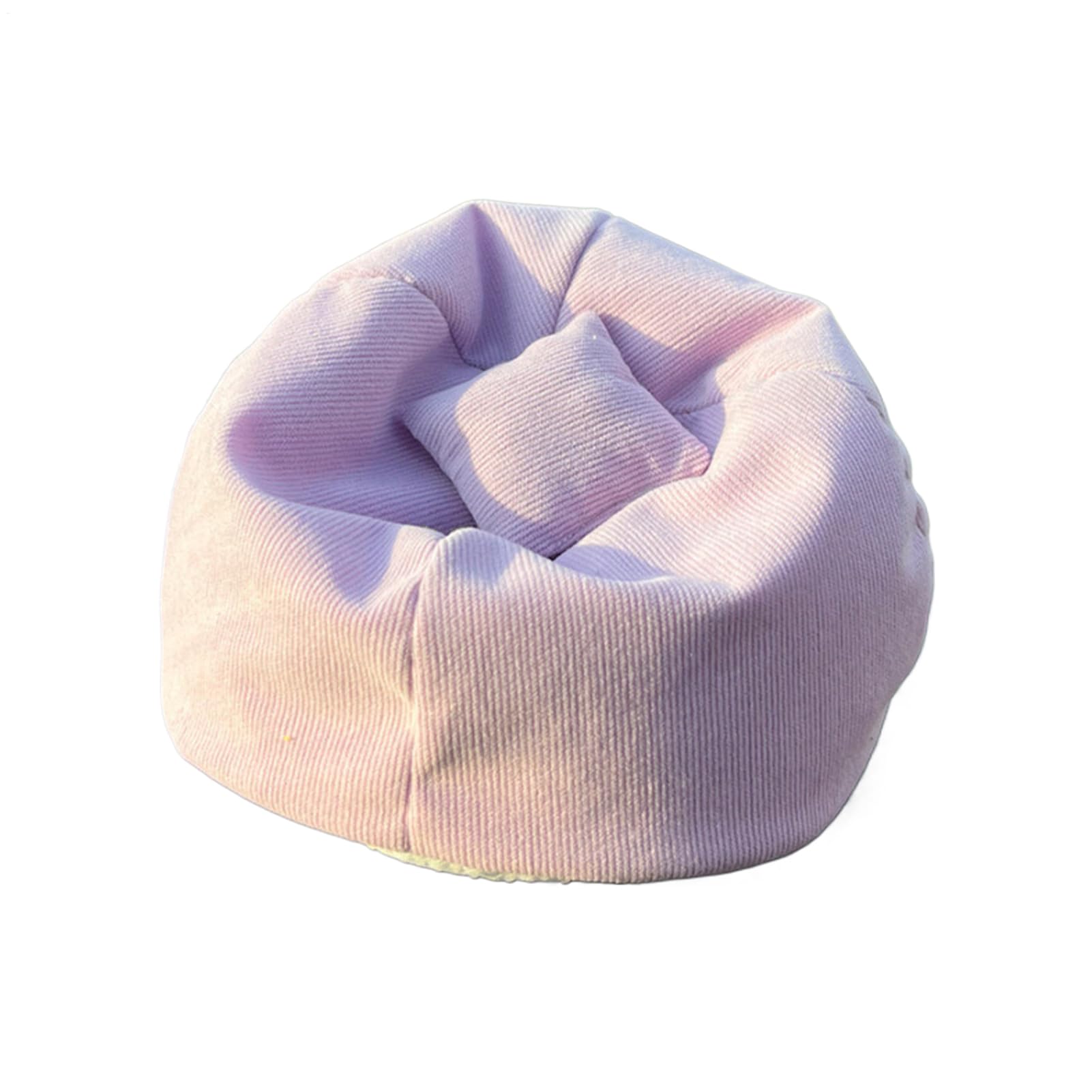 Doll Bean Bag Chair - 15×15×12 CM | Doll House Mini Couch Seat, Soft Small Sofa With Pillow, Mini Bean Bag Chair Ornament For Home Office Desk Shelf Car Dashboard Accessories