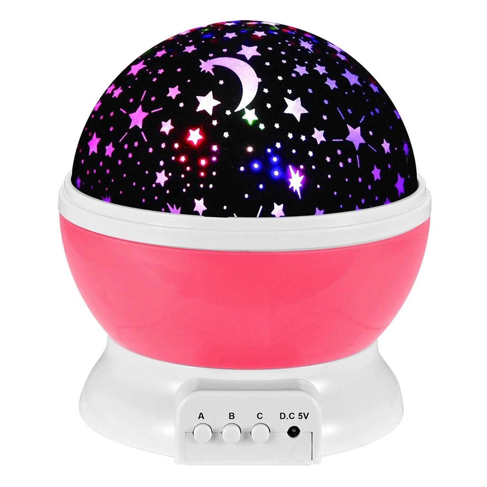 TRDEWR Galaxy Projector Starry Sky Rotating LED Night Light Planetarium Children Bedroom Star Lights Moon Kids Gift Lamp Create an Atmosphere