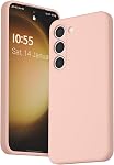 Meliya for Samsung Galaxy S23 Case, Soft Silicone Full Protection Shockproof Phone Case Cover for Samsung Galaxy S23 5G 6.1'' (Pink Sand)
