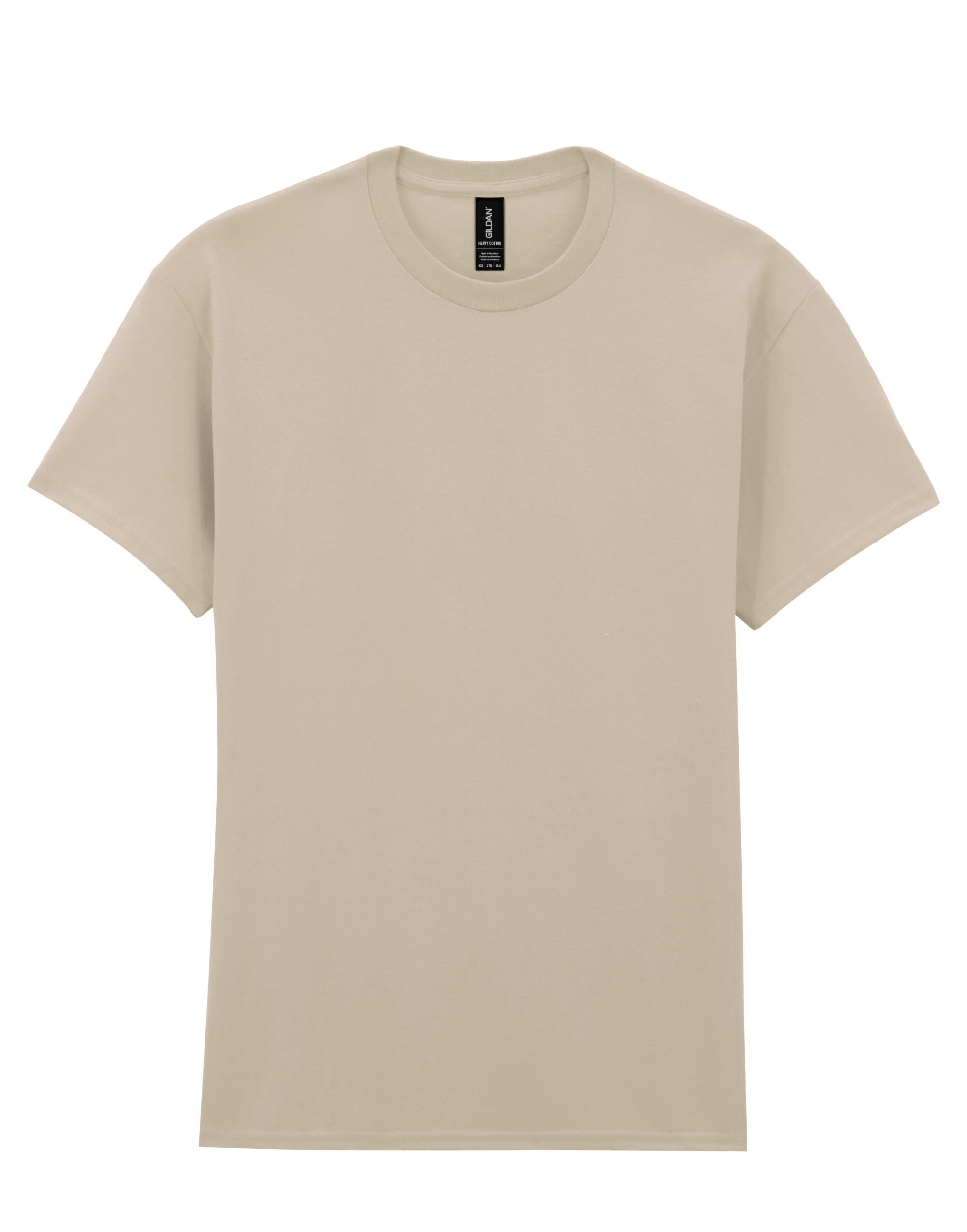Gildan Heavy Cotton Adult T-Shirt, Sand, XXL