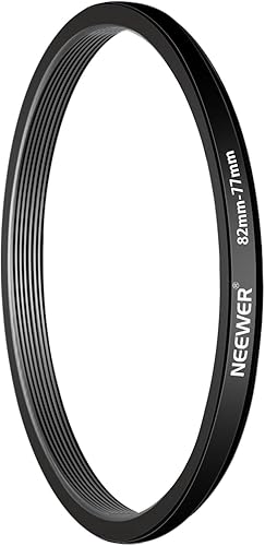 Miniatura 6 de NEEWER Kit de 18 anillos escalonadores, incluye 9 anillos escalonados y 9 anillos escalonados con marco de aluminio anodizado de alta calidad para