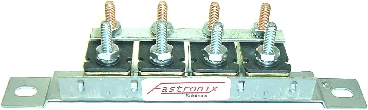 Fastronix Automotive Circuit Breaker Panel with Auto Reset (4-30A Panel)