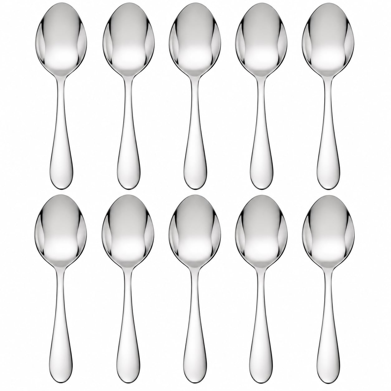 Navoys 10 Tea Spoon Set, Dishwasher Safe (10 Tea Spoons) — image 1