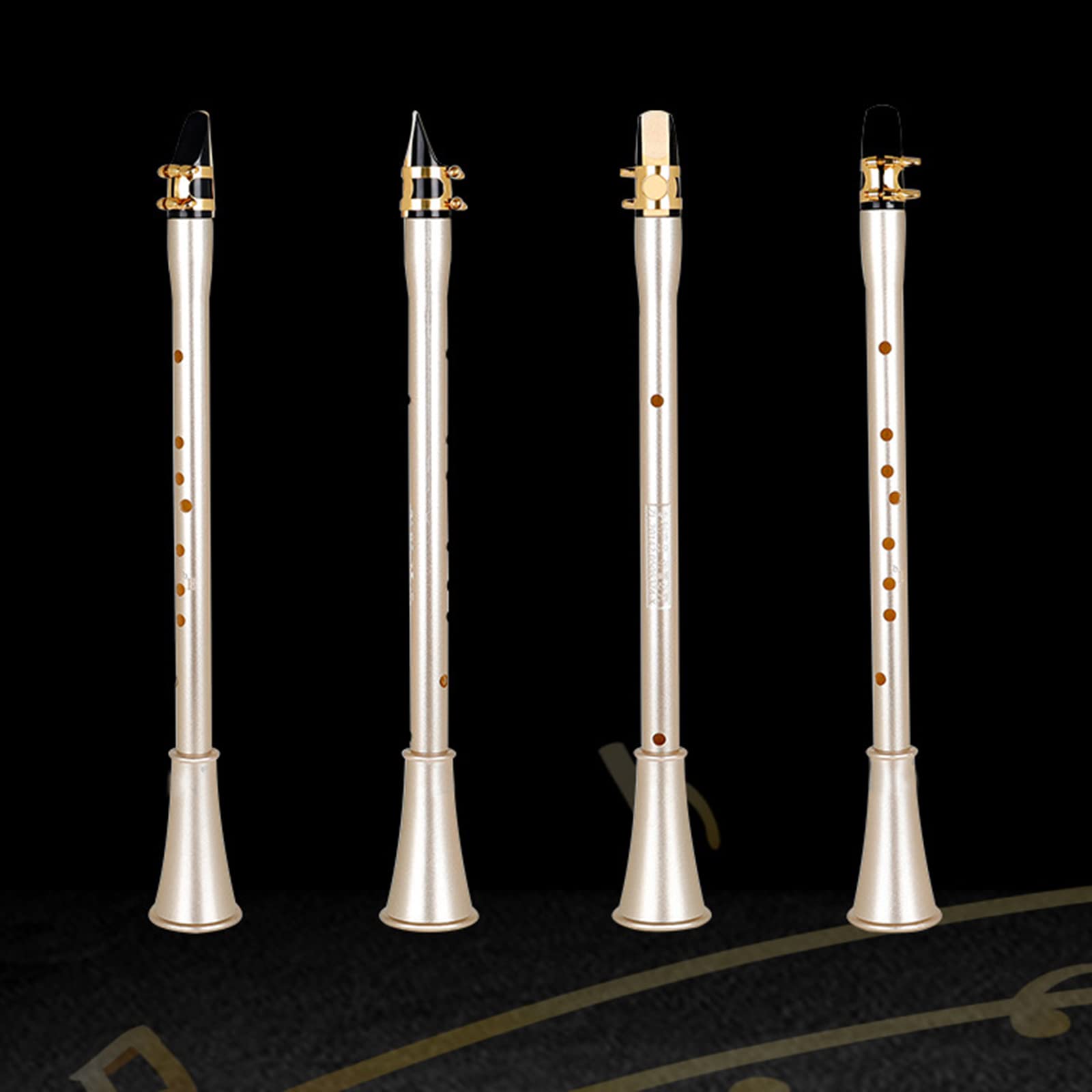 Holzblasinstrument Taschenklarinette for Kinder, tragbare Klarinette for Schüler, Holzblasinstrument, Übungs-Saxophon for Anfänger