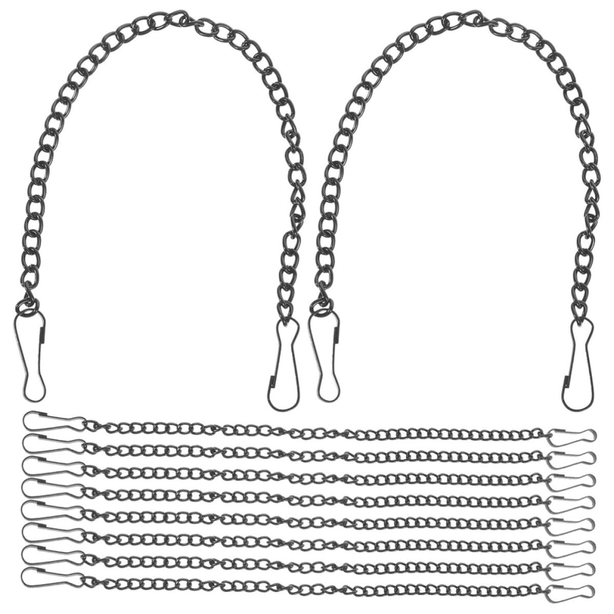 Cadenas colgantes negras OSALADI para decorar diversas ocasiones con letreros y fotos