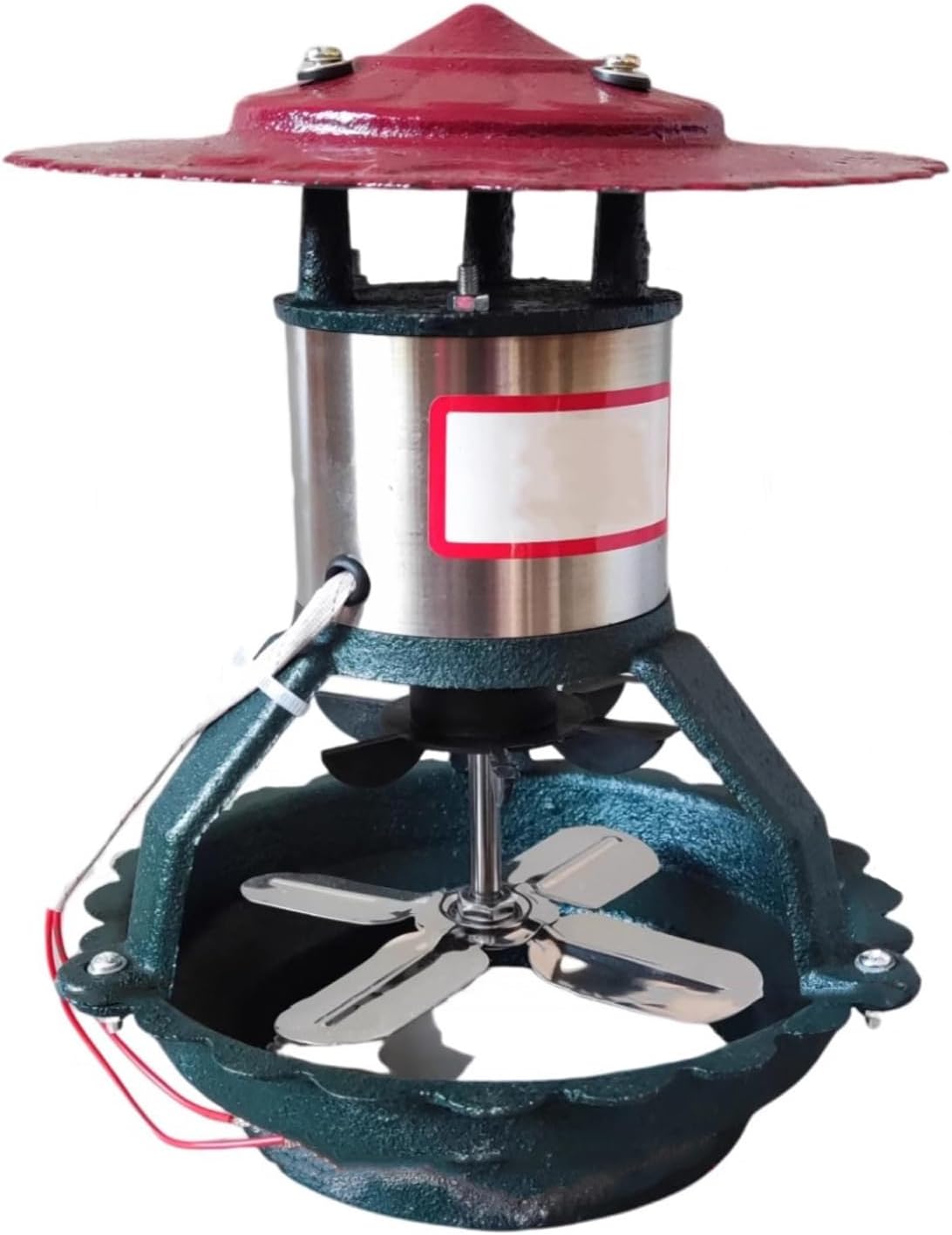 Electric Chimney Fan 100W, Chimney Ventilation Fans, Fireplace Smoke Extractor Fan, Flue Chimney Exhaust Fan, Blower Fan