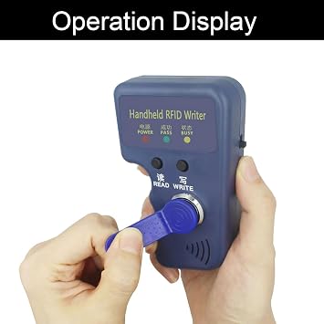 2 في 1 يده 125 khz RFID بطاقة الهوية الذكية الناسخ، iButton اللمس ذاكرة مفتاح الناسخ، تستخدم لإعادة الكتابة T5577/EM4305 125 Khz بطاقة RFID & ibutton RW1990/RW2000/TM01