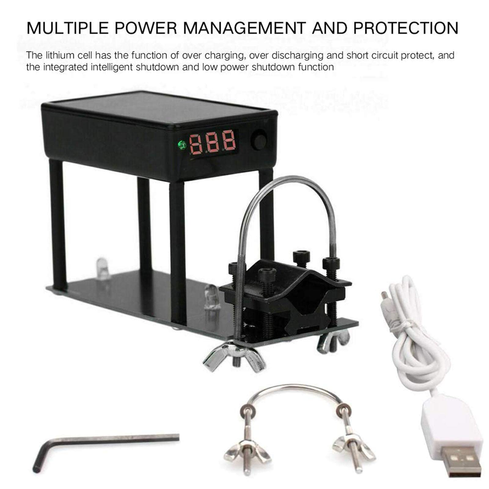 Cronografo Balistico Ricaricabile - Misuratore Velocità Proiettili 1-2000 M/s - Foto 6