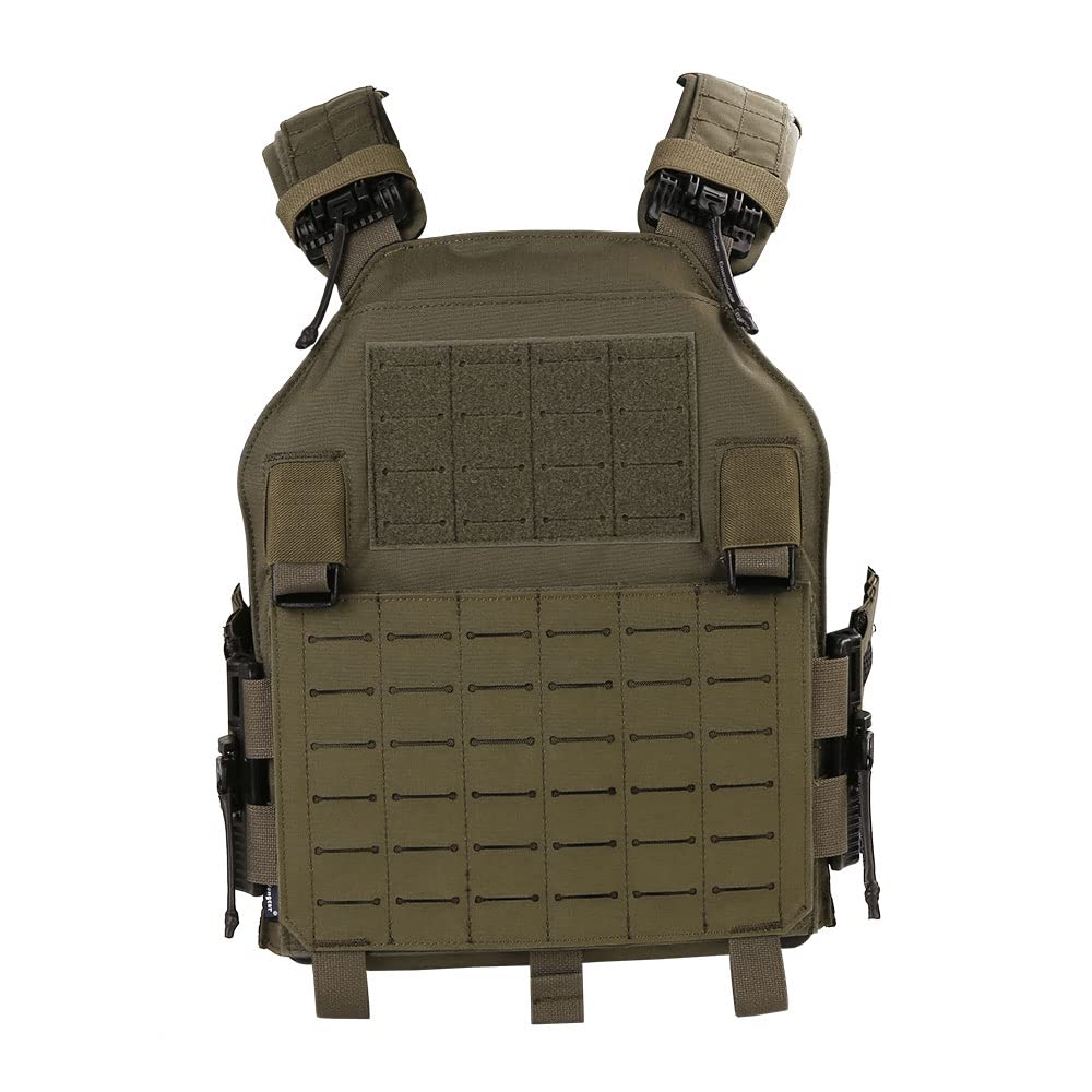 EMERSONGEAR LAVC Assault PC with ROC,Quick Release Tac and Mil Airsoft Paintball Vest,Molle Expandable Design