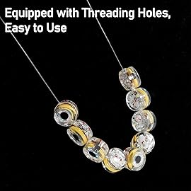 Dr.Fish 10 Pack LED Fishing Lures Deep Drop Lights Glow in Dark Fishing Beads Stopper Underwater Flasher Lights Bass Halibut Walleye Lures Attractant