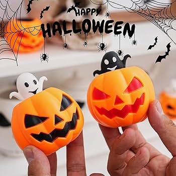 Amazon | ハロウィン スクイッシー おもちゃ かぼちゃ