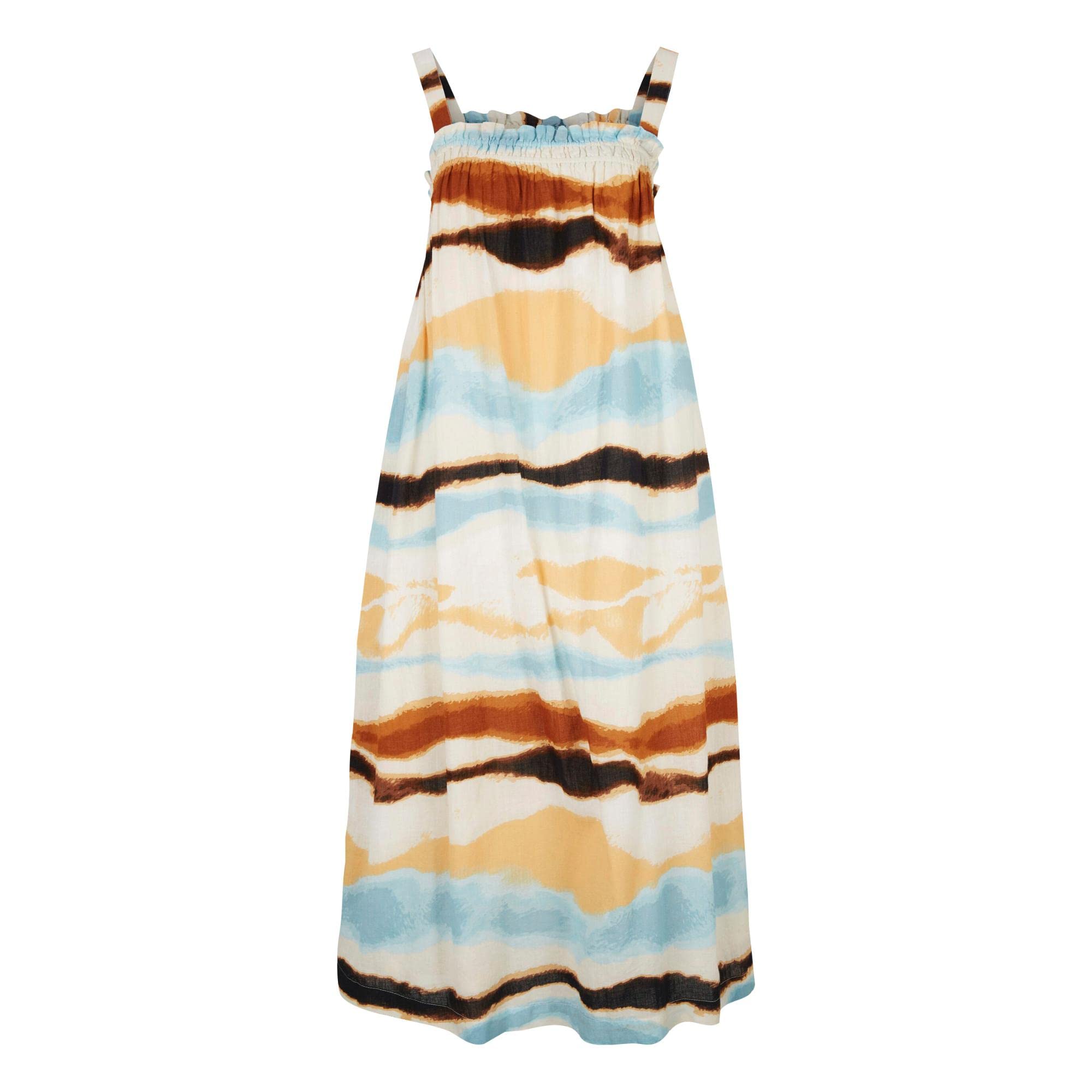 TOM TAILOR Denim Batik-Vestido mediático para Mujer