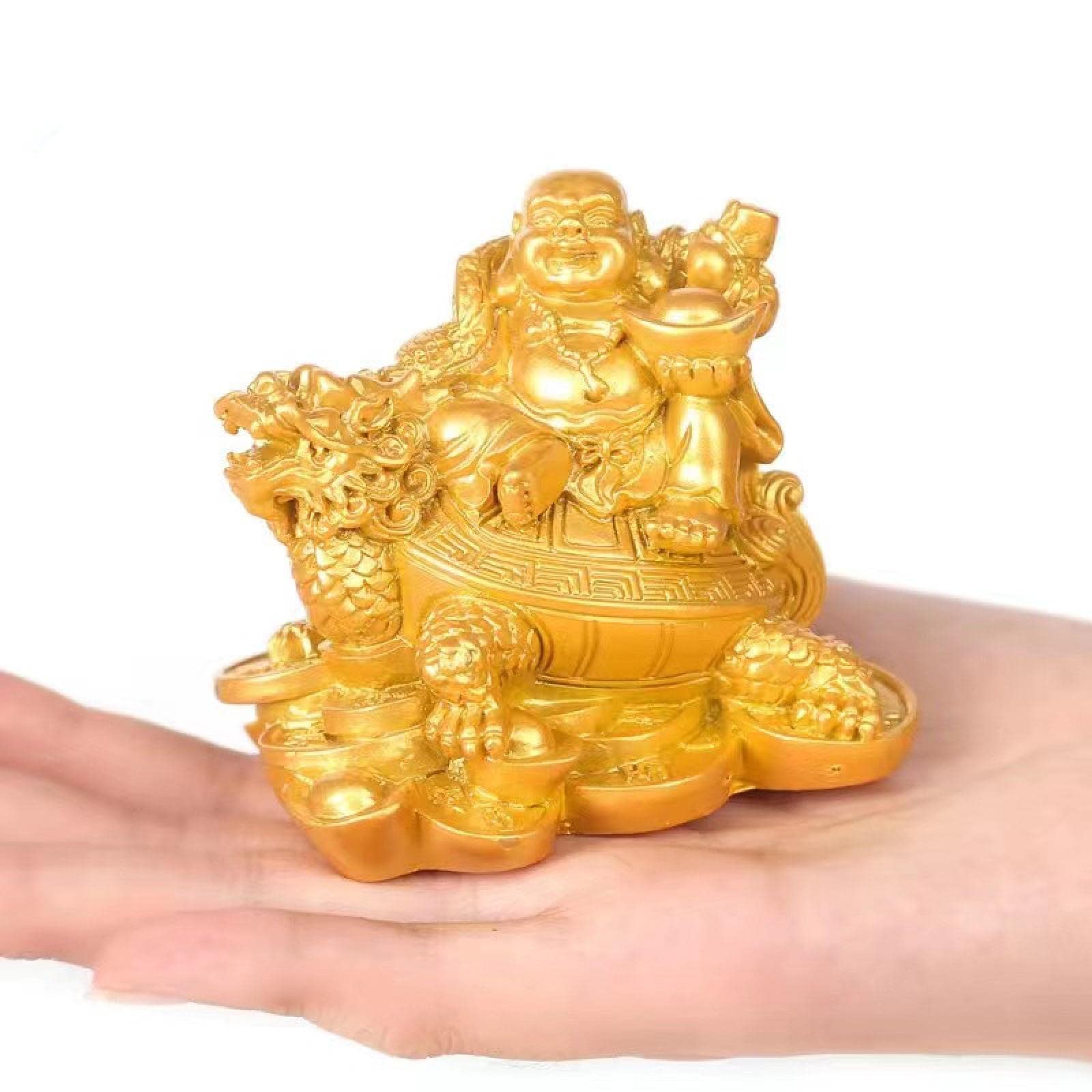 仏教美術 仏像 弥勒仏 金銭仏 布袋仏 大腹笑仏 開運 風水 招財 置物 工芸品 Amazon.co.jp: Lhyxuuk 布袋様 置物 風水グッズ 弥勒菩薩 仏像