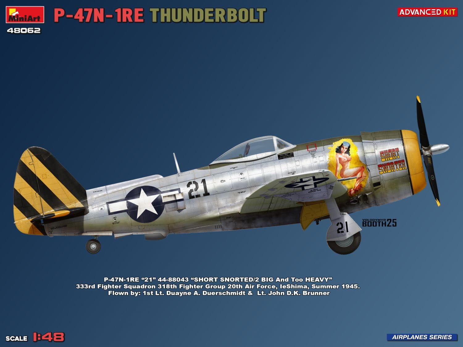 Amazon | ミニアート 1/48 P-47N-1RE サンダーボルト アドバンスト
