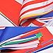 G2PLUS International Flags, 82 Feet 8.2'' x 5.5'' World Flags, 100 Countries Olympic Flag Pennant Banner for Bar, Party Decorations, Sports Clubs, Grand Opening, Festival Events Celebration
